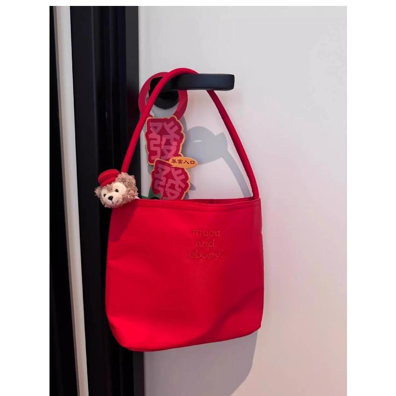New trendy spring and summer fashion versatile casual armpit bag premium foreign style shoulder handbag PU embroidered women's bag