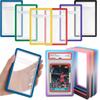 35Pt Psa Bewertete Karte Hülle Gradient Silikon TPU Stoßfänger Hülle Schutz für Sportspiel Pokemon Karte Display Hüllen Skin