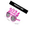 Creative 2026 Eyewear for New Year Party Bright Fun Glasses Made of Reliable Pc Material Perfect for Graduation Celebration