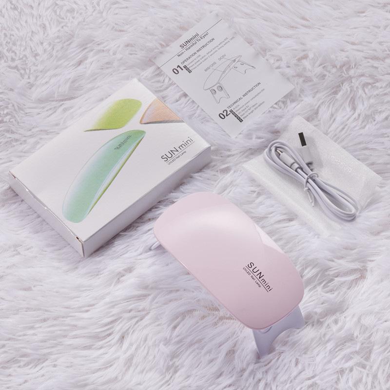 Mini Mouse Nail Lamp, Handheld Folding Phototherapy Machine, Drying UV Curing Phototherapy Lamp, Nail Baking Lamp