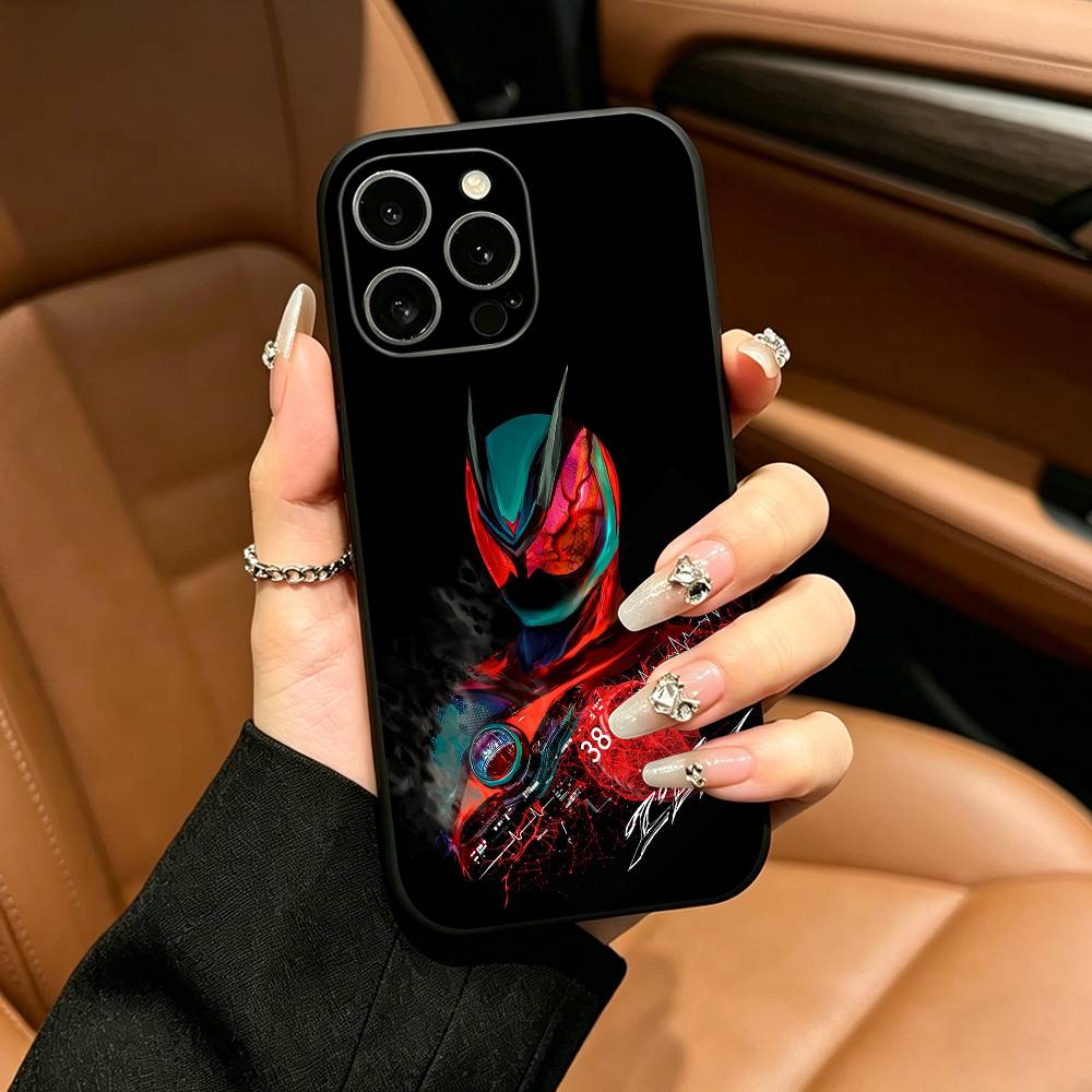 K-Kamen R-Rider ZeztzS Phone Case For iPhone 17,16,15,14,13,12,11 Pro Max,16Plus,XS Soft Black Cover