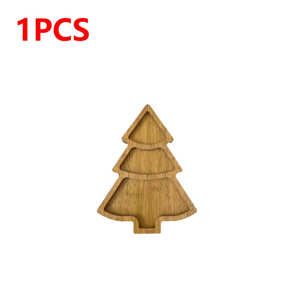 

Деревянное Рождественское Блюдо Шарcuterie Ресторанная Десертная Доска Поднос в виде Рождественской Елки Тарелка для Еды Закусок Десертов Снеков Суши