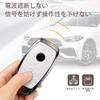 [PIMOHI] Compatible with Mercedes Benz Key Case Metal Genuine Leather