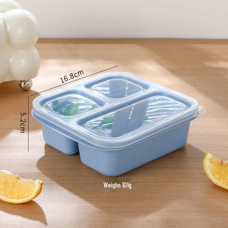 YUNLUAN Wheat Straw Partitioned Bento & Lunch Boxes