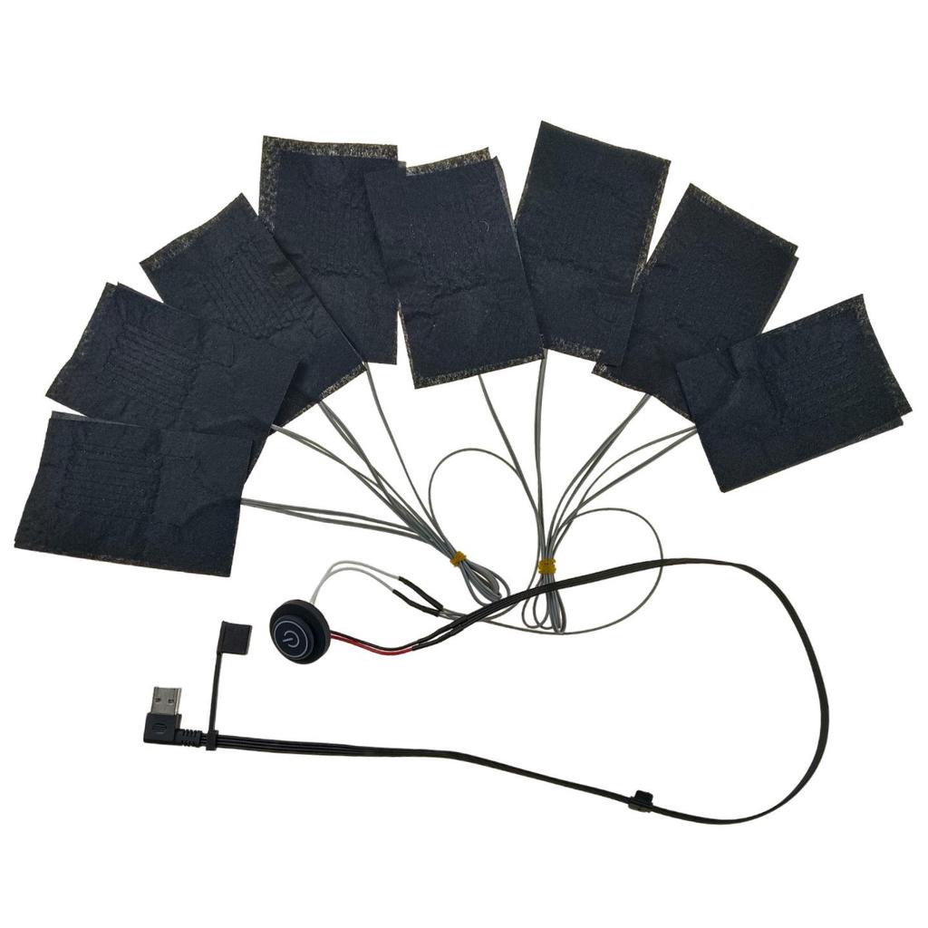Shawl Clothes Heating Pad with Three-Level Temperature Control & USB Connection