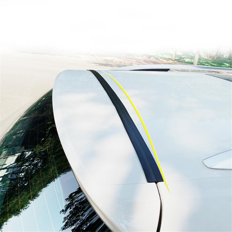 Suv Mpv Trunk Seal Strip 2 Meters Rubber Black White For Hatchback Tail Box Cover Gap Waterproof And Dustproof