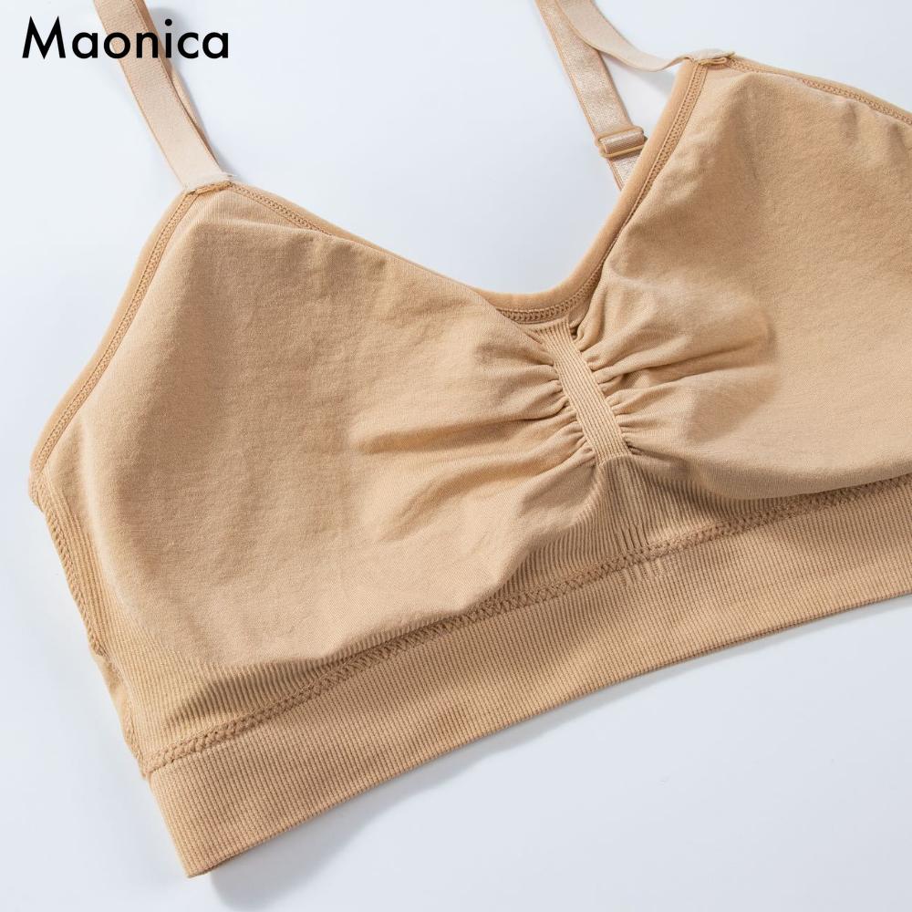 Soutien-gorge de sport sans couture, taille européenne, bonnet CDE, débardeur de yoga, confortable, sous-vêtement, tailles M à 2XL Plus