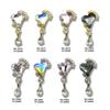Nail Art Tassel Heart Rhinestone Pendants and Stickers