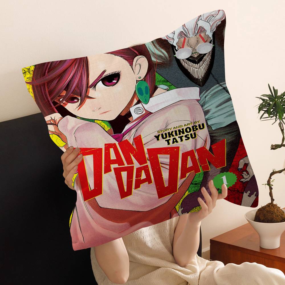 

Anime D-Dandadan K-Ken T-Takakura pillow cover sofa cushion cover home room decoration children gift 30x30 cm