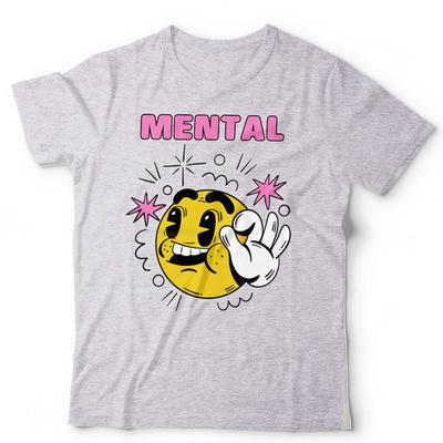 T-shirt Santé Mentale Soleil Mental Unisexe et Enfants Drôle Été Festival Vacances