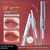 Authentic Recommended Double-Ended Lip Gloss, Mirror-Like Water Gloss Lip Mud, Matte Lipstick, Long-Lasting, Non-Fading, Non-Stick Cup, for Women