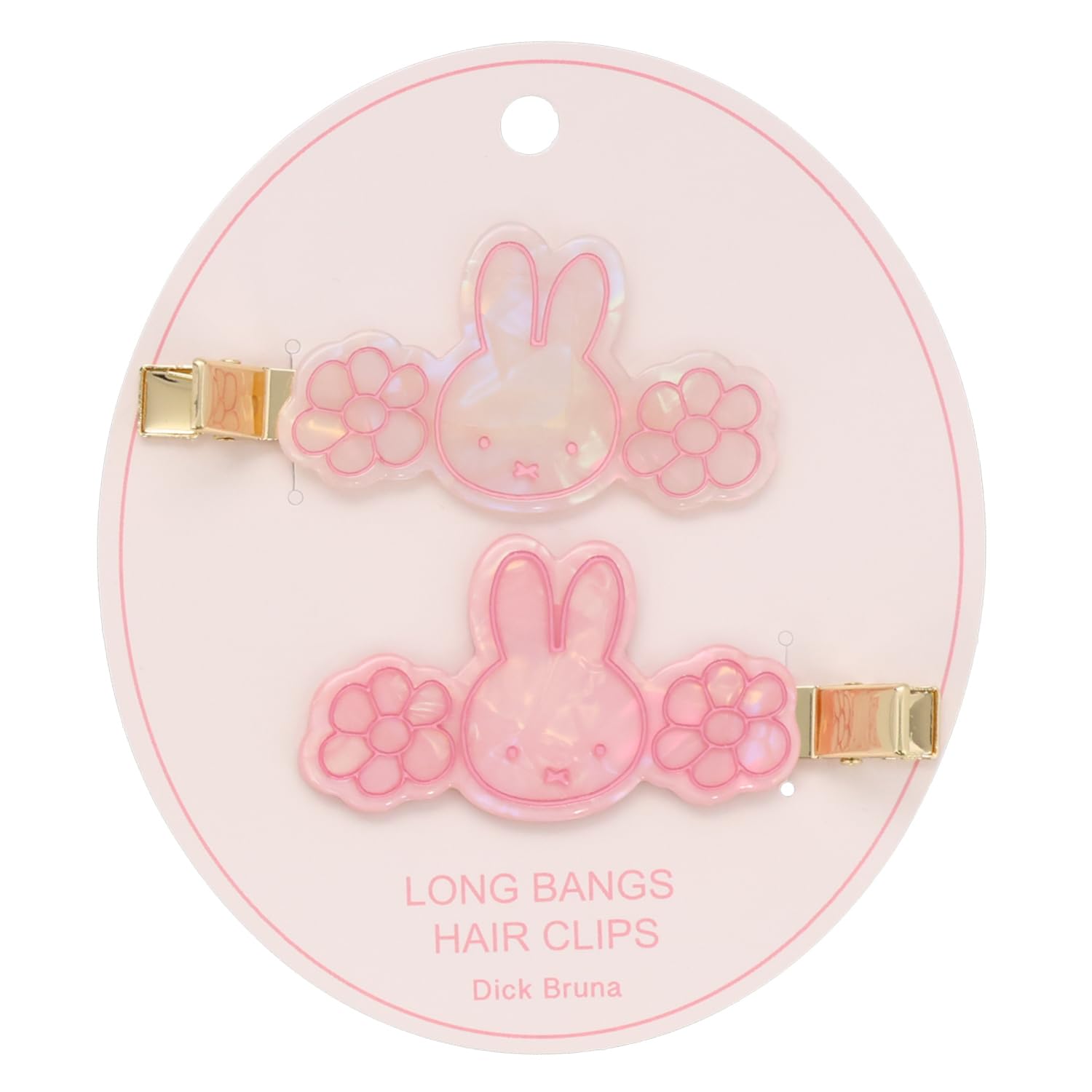Shobido Миффи Длинная челка Пастельный цвет Серия аксессуаров miffy MF46547 Заколка, Миффи