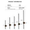 Lampă de perete LED modernă, tactilă, reglabilă, AC85-265V, pentru interior, 8w, 12w, 16w, 20w, pentru dormitor, pentru culoar și casă