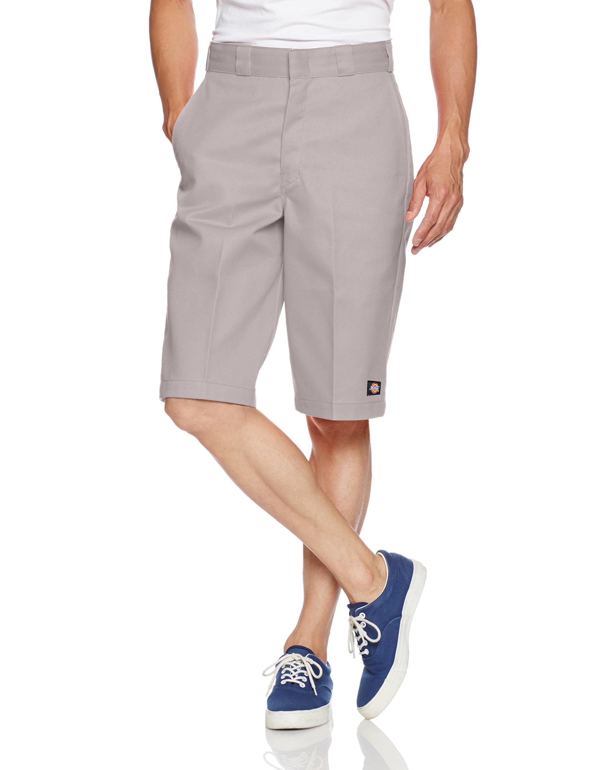 

Официальные рабочие шорты Dickies 42283 с карманом для мобильного телефона, 42283, серебристый, размер 32