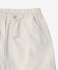 NOIRER FOR WOMAN Cotton-Nylon Parachute Pants (Cream)