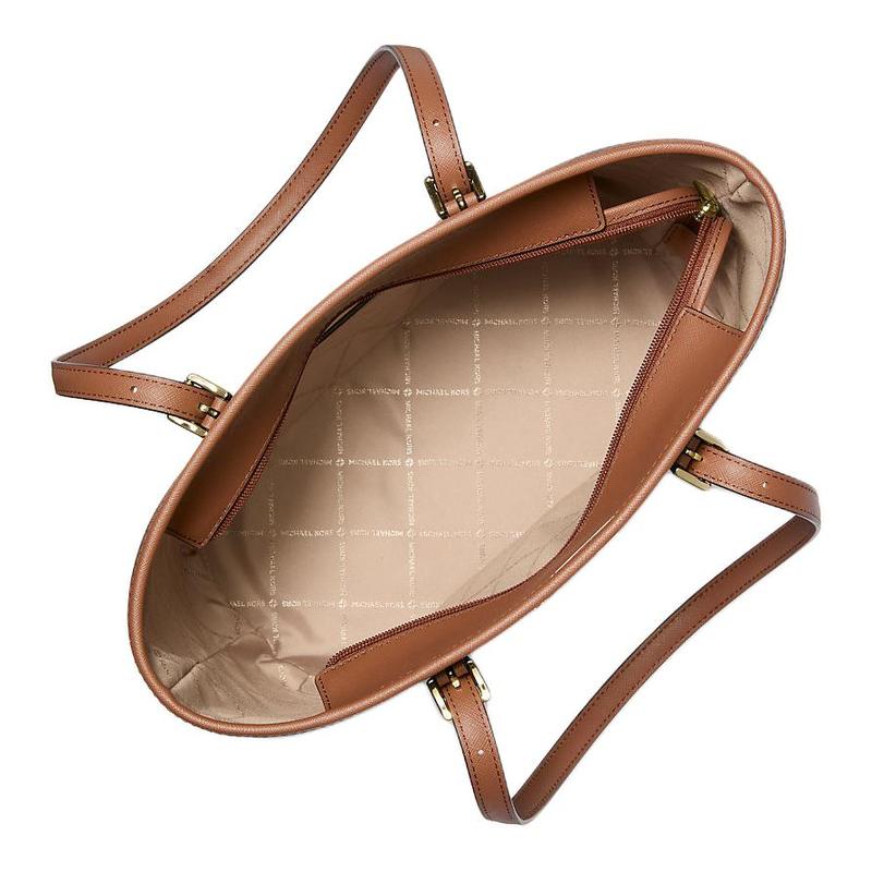 Michael Kors Shoulder Bag Luggage Series Jet Set Travel Classic Presbyopia Printed Commuting Fashion Large Capacity Tote Tote Shopping Canvas Spliced
