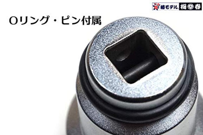 Ichiya Tsubaki Impact Double Socket for Temporary Hexagonal Type X 32 Extremely Effective for Steel Frame [Umeharu Model] 12.7 Auto-Slide Fastening,