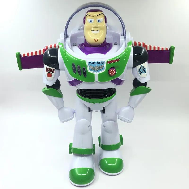 33Cm  Pixar Toy Story 4 Buzz Lightyear Talking Action Figures Cloth Body Model Doll Limited Collection Ornament Toys Gift