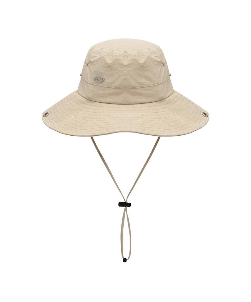 Nyuyogwogseu Safari Bucket Hat_ Beige