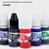 Photosensitive Quick-Dry Stamping Ink - 10ml Red, Black, Blue, Purple Ink for Stamp Pads