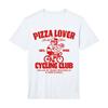 Unisexs Pizza Lover Cycling Club Road Cyclist Perforunisexce T Shirt Vintage Graphic Breathable Fashion Designer Clothes