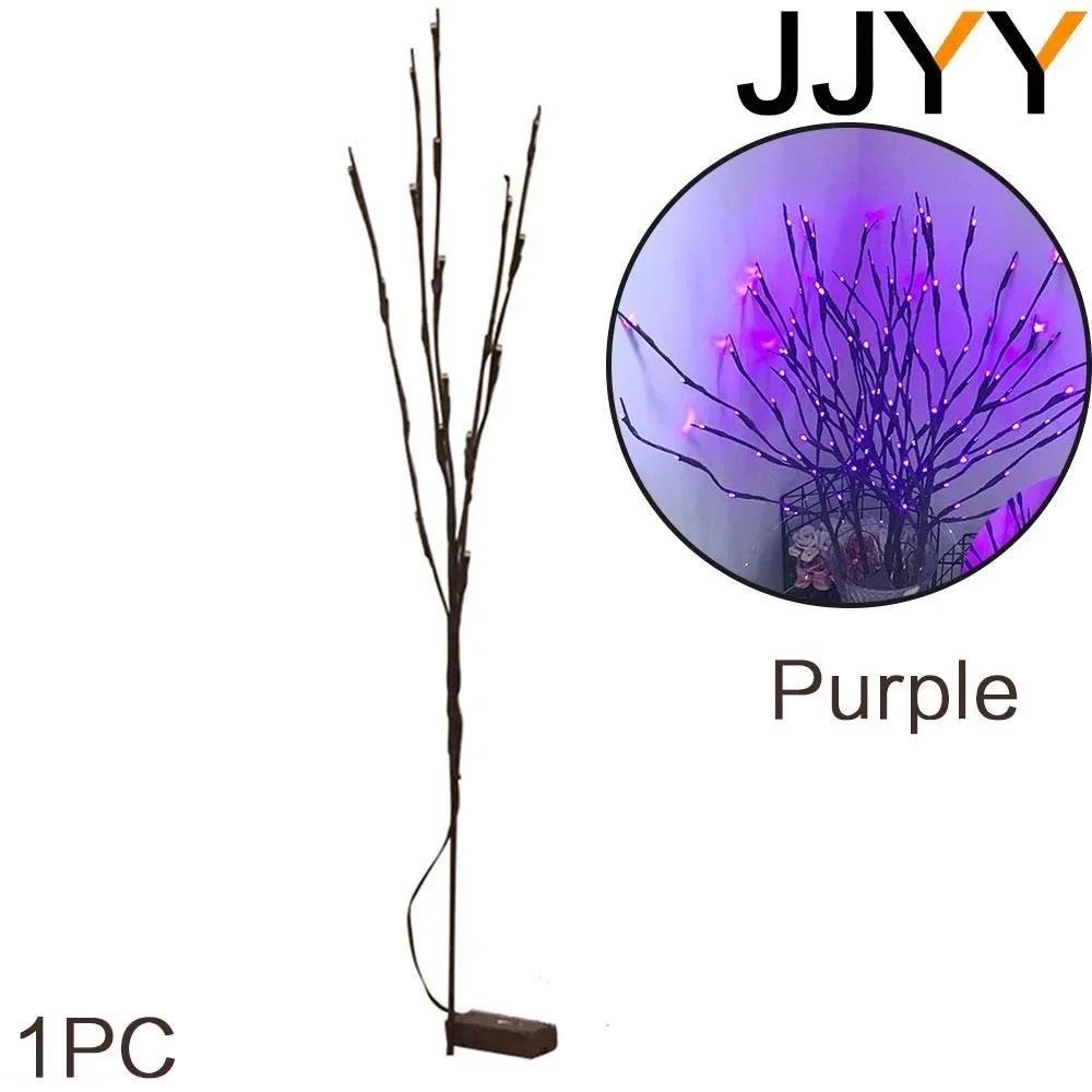

Battery Powered Willow Tree Branch Decorative Lights for Home Party Wedding Festive Outdoor Indoor Use фиолетовый