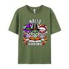 Sugar Skull Christmas Halloween Thanksgiving Hallothanksmas T-Shirts Character Men Tops T Shirt Pure Cotton Clothes