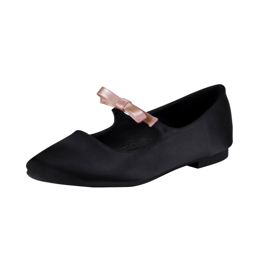Yuanlitong Autumn New Flat-soled Single Shoes Women Wear High-end Women's Shoes Soft Soles Are Not Tired and Comfortable Casual Shoes Women