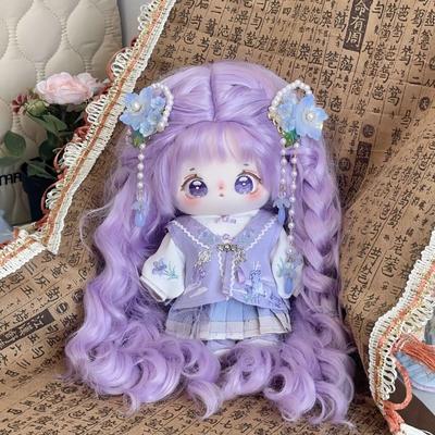 Set Haine Stil Antic pentru Păpușă Rochie Elegantă Accesorii DIY Păpușă Jucărie Cadou Copii Set Drăguț cu Fustă pentru Păpușă de Bumbac de 20CM
