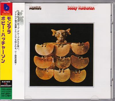 CD BOBBY HUTCHERSON - Montara TOCJ6293 Blue Note 1998 Japan ObiJazz Used