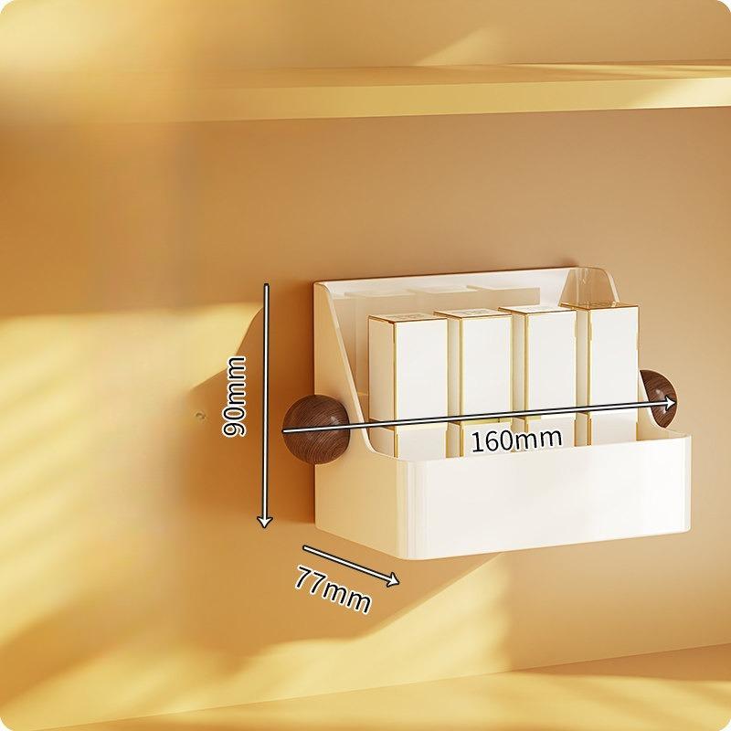Mirror Cabinet Storage Box - Suitable for Home Use, Wall-mounted, for Bathroom, Desktop Storage, Skincare Products Storage, Storage Rack