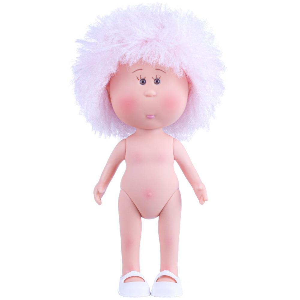 Dark Skin Mia Potato Dolls Dress Up Action Figure Body 24cm Bean Eye Vinyl Doll  Doll Accessories