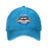 Argentina Flag Lips Casual Baseball Cap For Unisex Adult Summer  Tennis Skate Trucker Hat Streetwear Breathable Baseball Caps