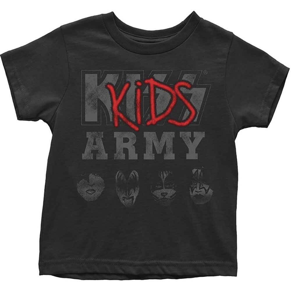Kiss Men's Women's Adult Kids T-Shirt Men's Women's Adult Kids Army Ages 1 to 5 years
