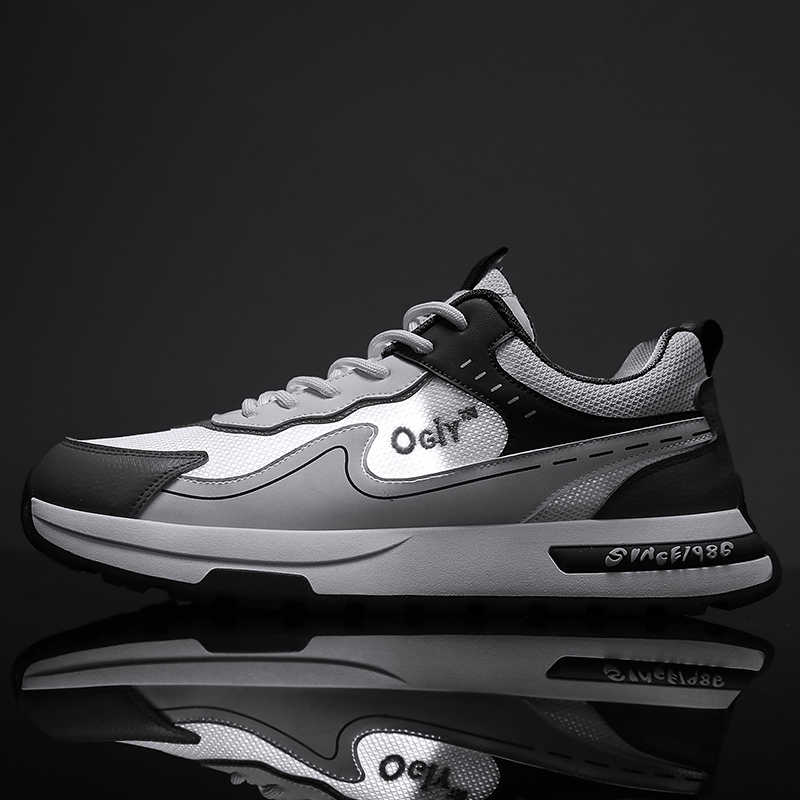 Fashion Round Nose Thick Heeled Flat Sneakers Vulcanize New Novelty Shoes For Men's Shoes Sport Super Sale Comfort Shoos Popular