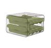 Household Refrigerator Drawer Style Egg Boxes Food Grade Preservation Organization Plastic Kitchen Egg Double-Layer Storage Box