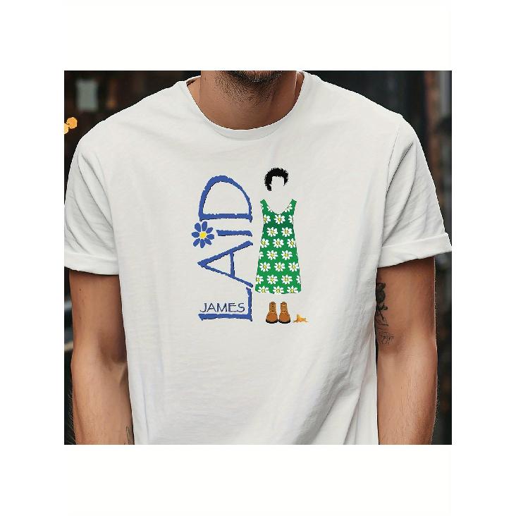 James Laid Band Tribute T Shirt Unisex Medium - White S белый