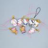 New In Stock Cute Black Leather Kt Cat Jewelry Pendant Blind Box University Kt Cat Phone Case Hanging Decoration Surprise Gift