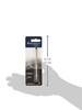 WATERMAN Official Waterman Ballpoint Pen, Oil-Based, Refills, Medium, Set of 3, Black