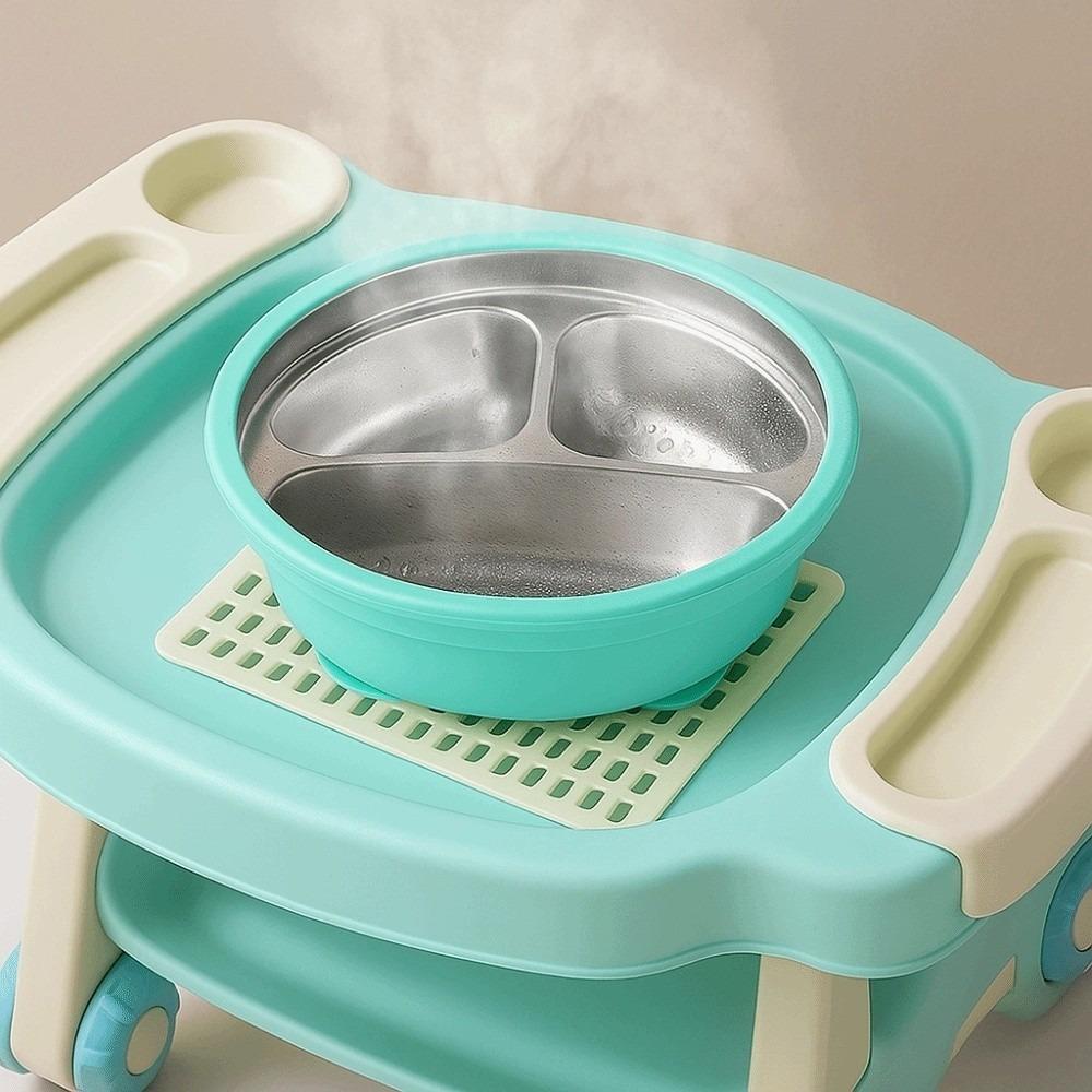 Wärmeisolierender Baby-Saugnapf Essteller Silikon-Saugnapf Kinder-Fütterungsschalen Für Kleinkinder