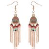 Bohemian Earrings for Women Beaded Earrings Alloy Tassel Earrings Colorful Earrings