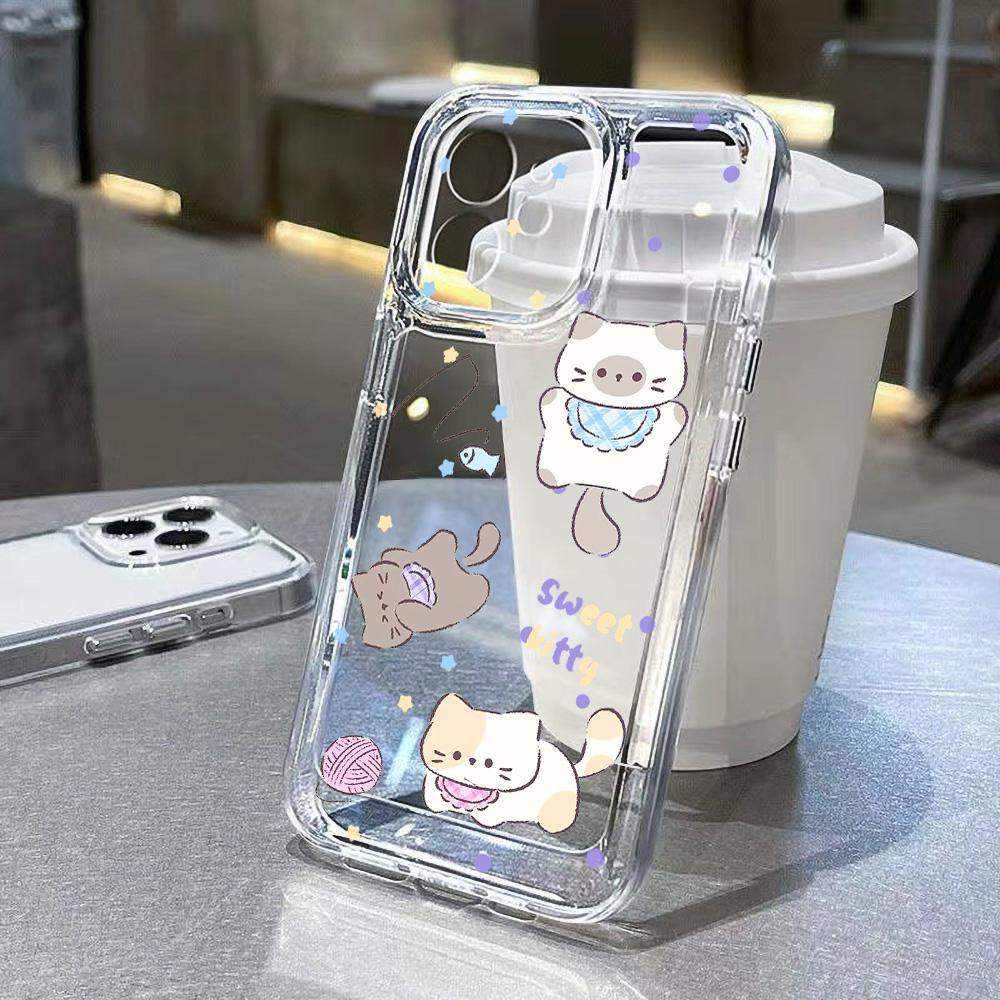 Cute Dog Phone Case For Samsung A55 Case S24 S25 Ultra S23 S24 FE A35 A54 5g A34 A25 A24 A53 A52 A32 A23 A15 A06 A72 A16 Cover