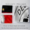 3Pcs German Football Federation Emblem Bedding Sets For All Sizes New 3D Printed Bed Cover Comforter Duvet Cover Pillowcase Bedroom Decoration