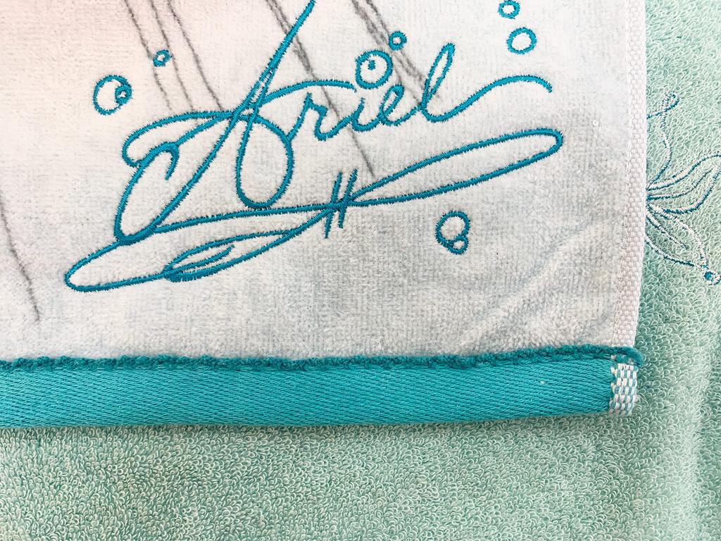 Marushin Face Towel Little Mermaid Mellow Lagoon 2006029600