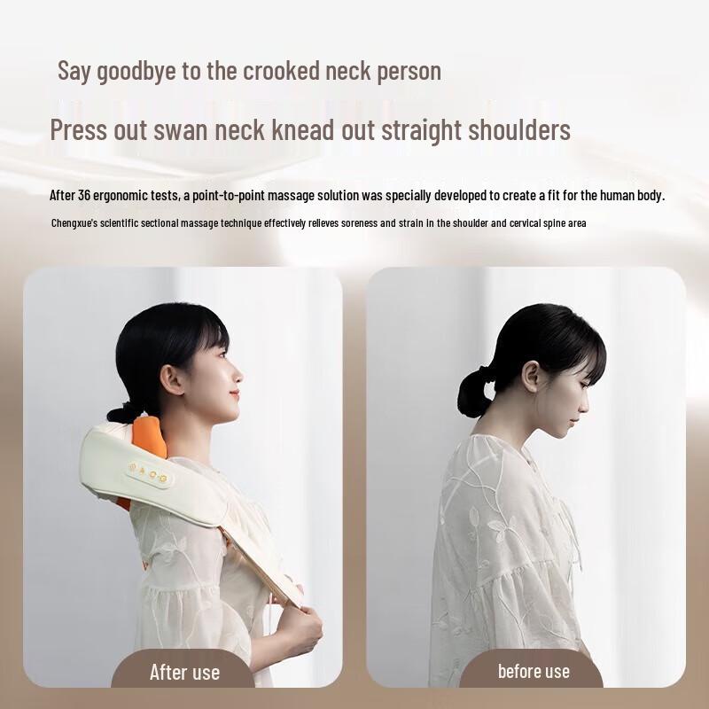 WOLONOW Neck and Shoulder Massager with Heat