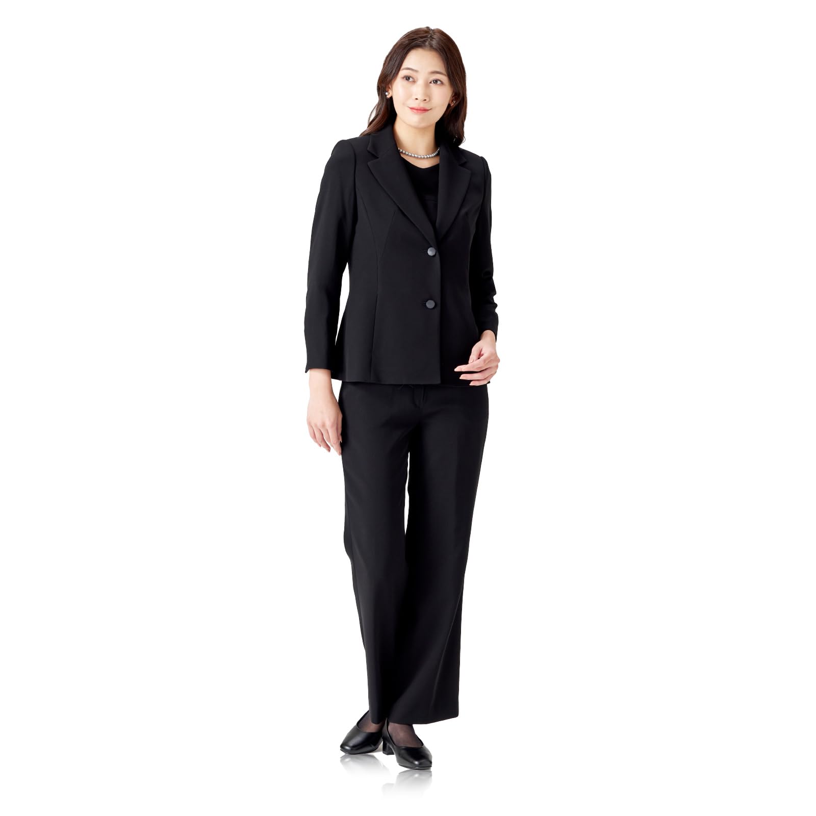 

Траур от Mourning Pants Брюки формальные черные Все 9 ALB026 aniva organic [Aniba Organic] [Одежда, пригодная для стирки] [Специалисты под наблюдением] Одежда, женская