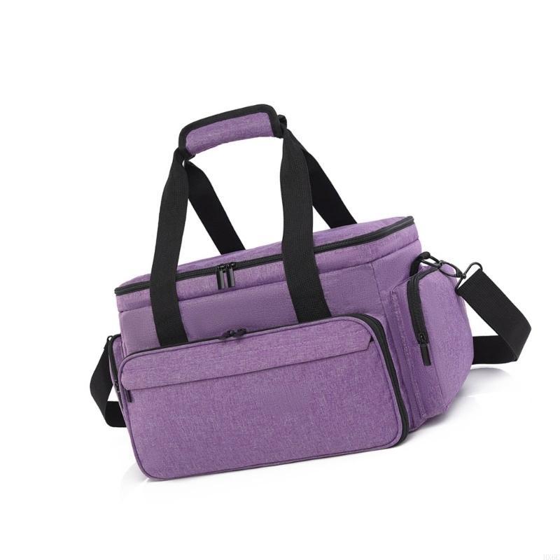 Versatile Makeup Storage Bag High Capacity Detachable Sections Durable Water Resistant Polyester HX6C