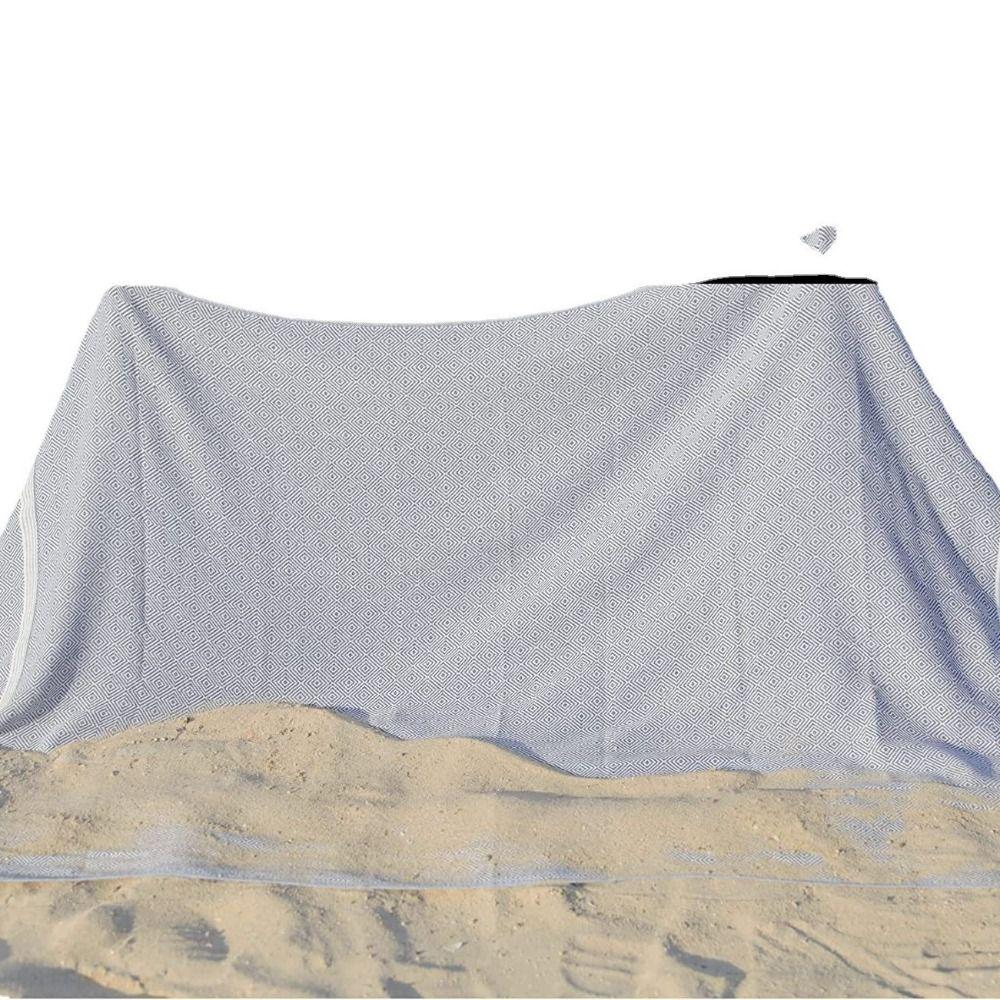 Stripe Travel Blanket Lightweight Cotton Bath Towel Set New Sand Free Towel