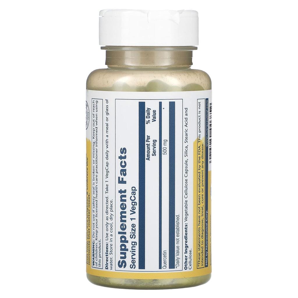 Quercetin, 500Mg, 90 Veggie Caps