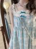 Fake Two-piece Tube Top Suspender Small Dress Summer New Plaid Sweet First Love High Waist Thin A-shaped Skirt